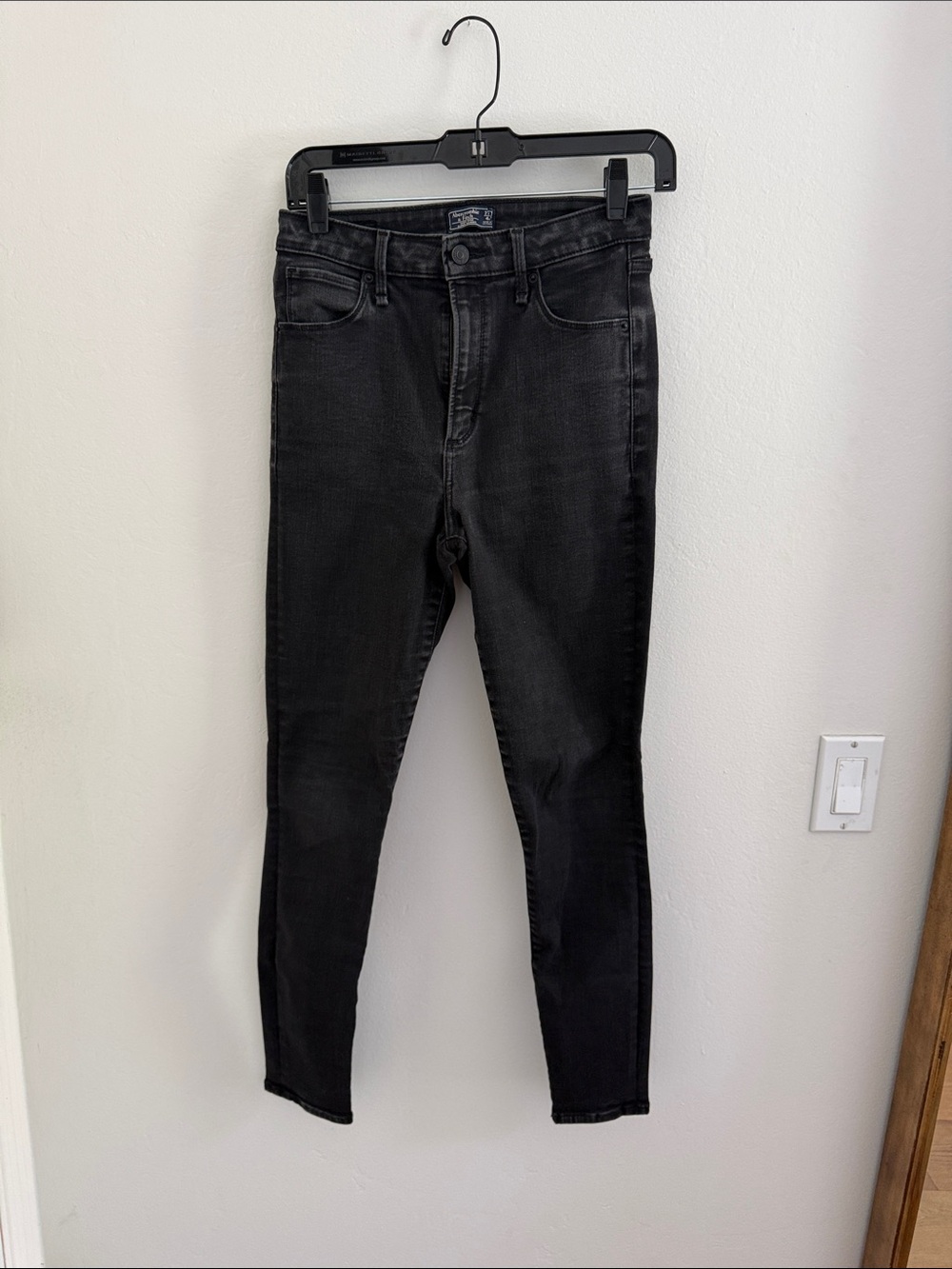Abercrombie & Fitch Black Skinny Jeans for Women